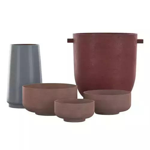 Dual Floor Vase - Small by fermLIVING