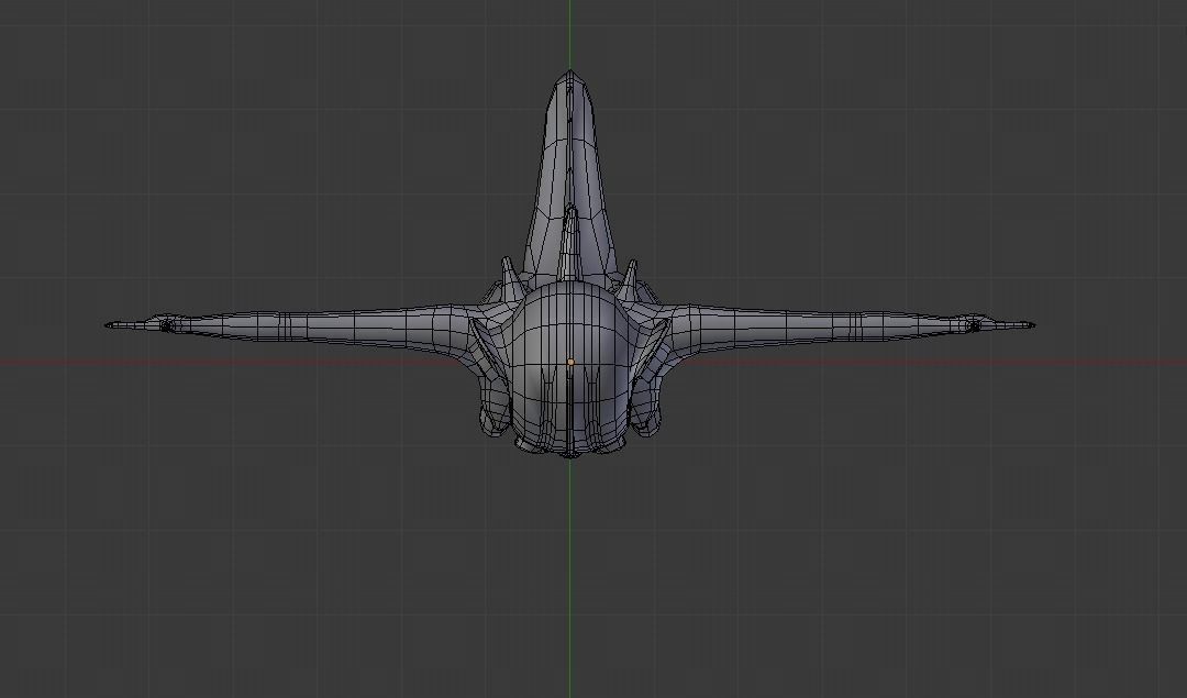 Alien Fish Woman BASE MESH Free 3D model_5