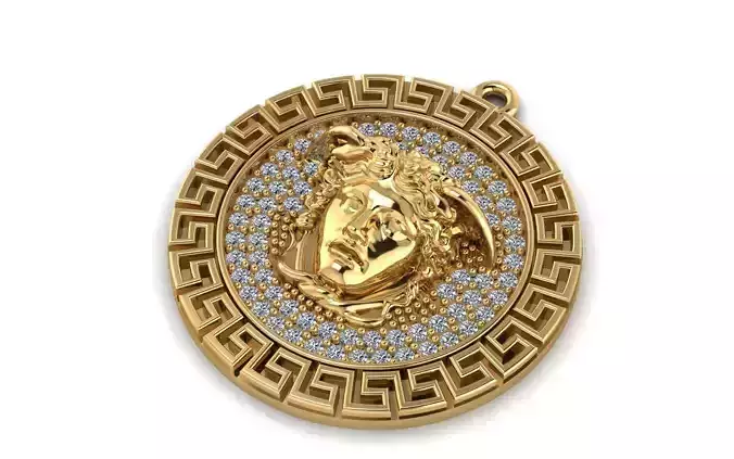 NEO MEDUSA PENDANT 3D print model