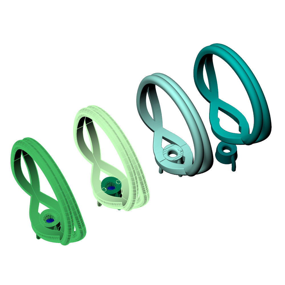 Twisted Knot Ring 30pt 3D print model_17