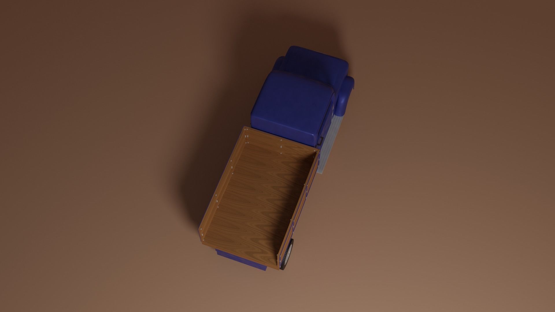 Oldschool truck 3D model_24