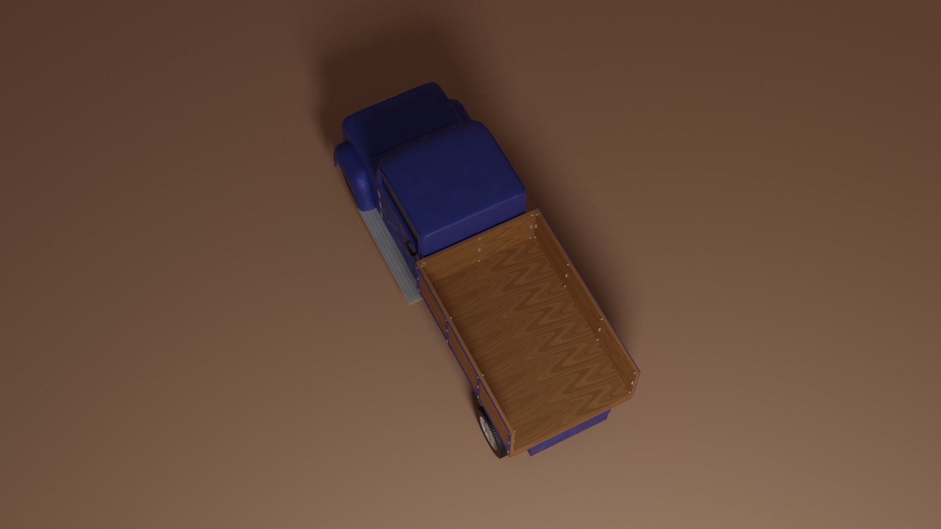 Oldschool truck 3D model_23