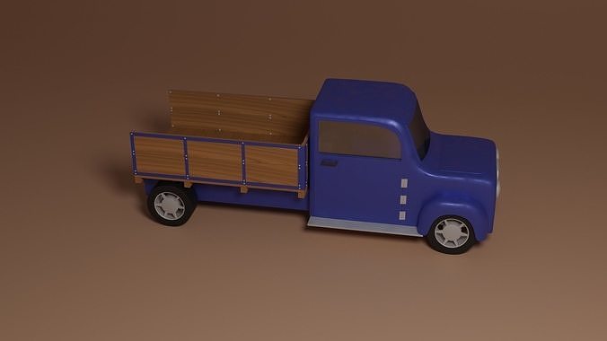 Oldschool truck 3D model