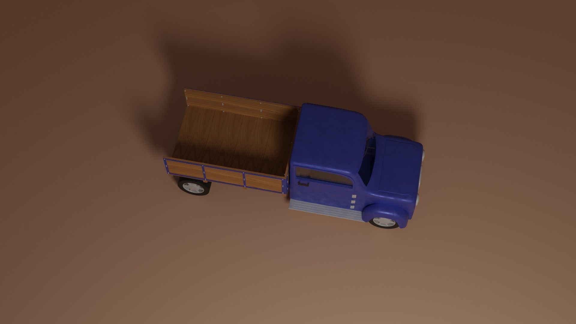 Oldschool truck 3D model_18