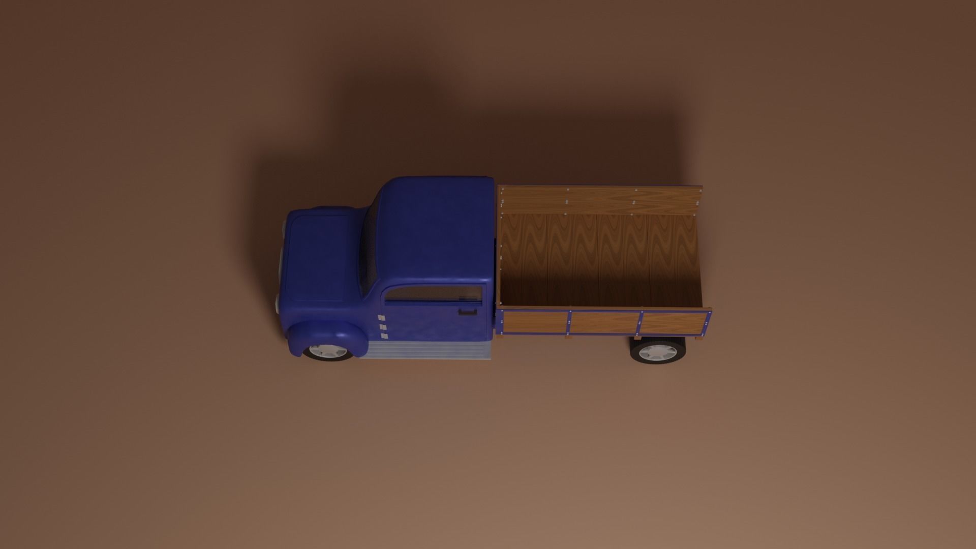 Oldschool truck 3D model_22