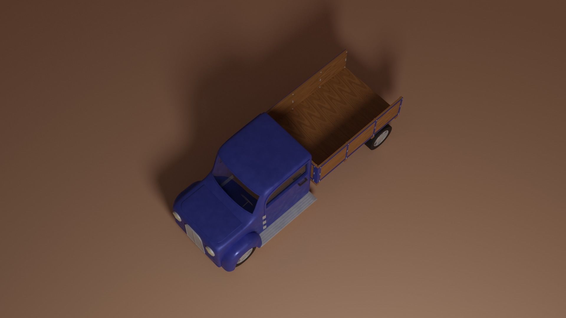 Oldschool truck 3D model_21