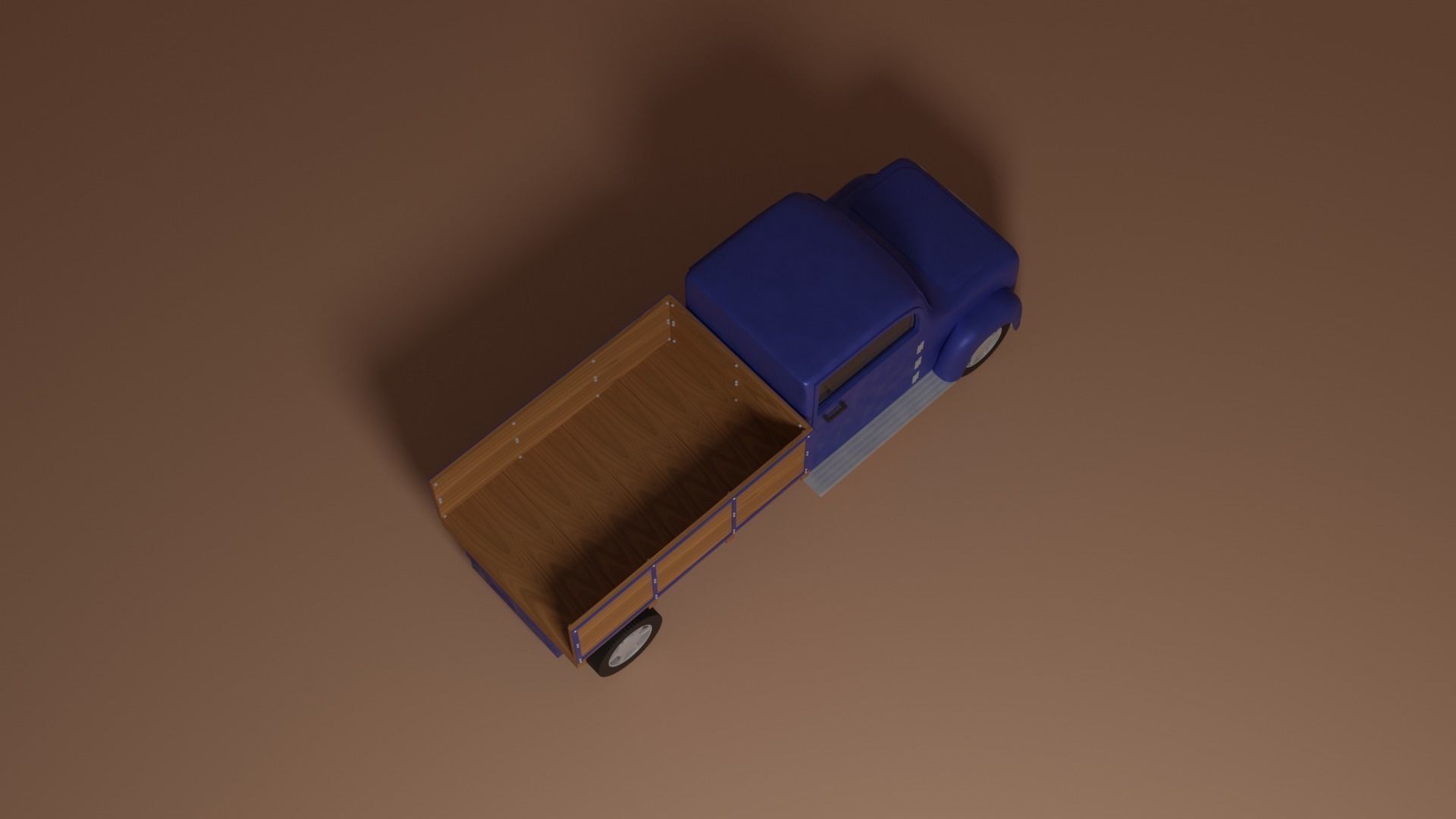 Oldschool truck 3D model_25
