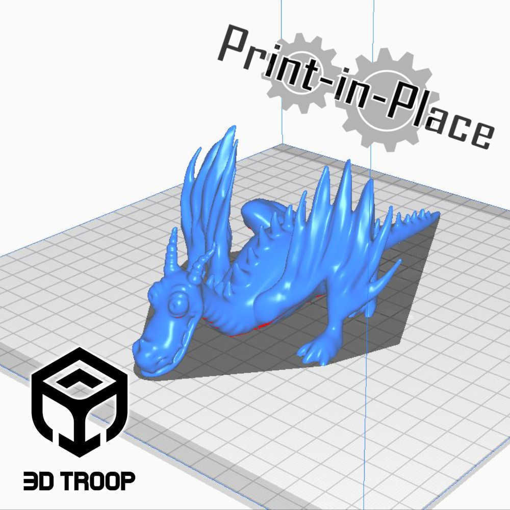 BIG EYED DRAGON 3D print model_4