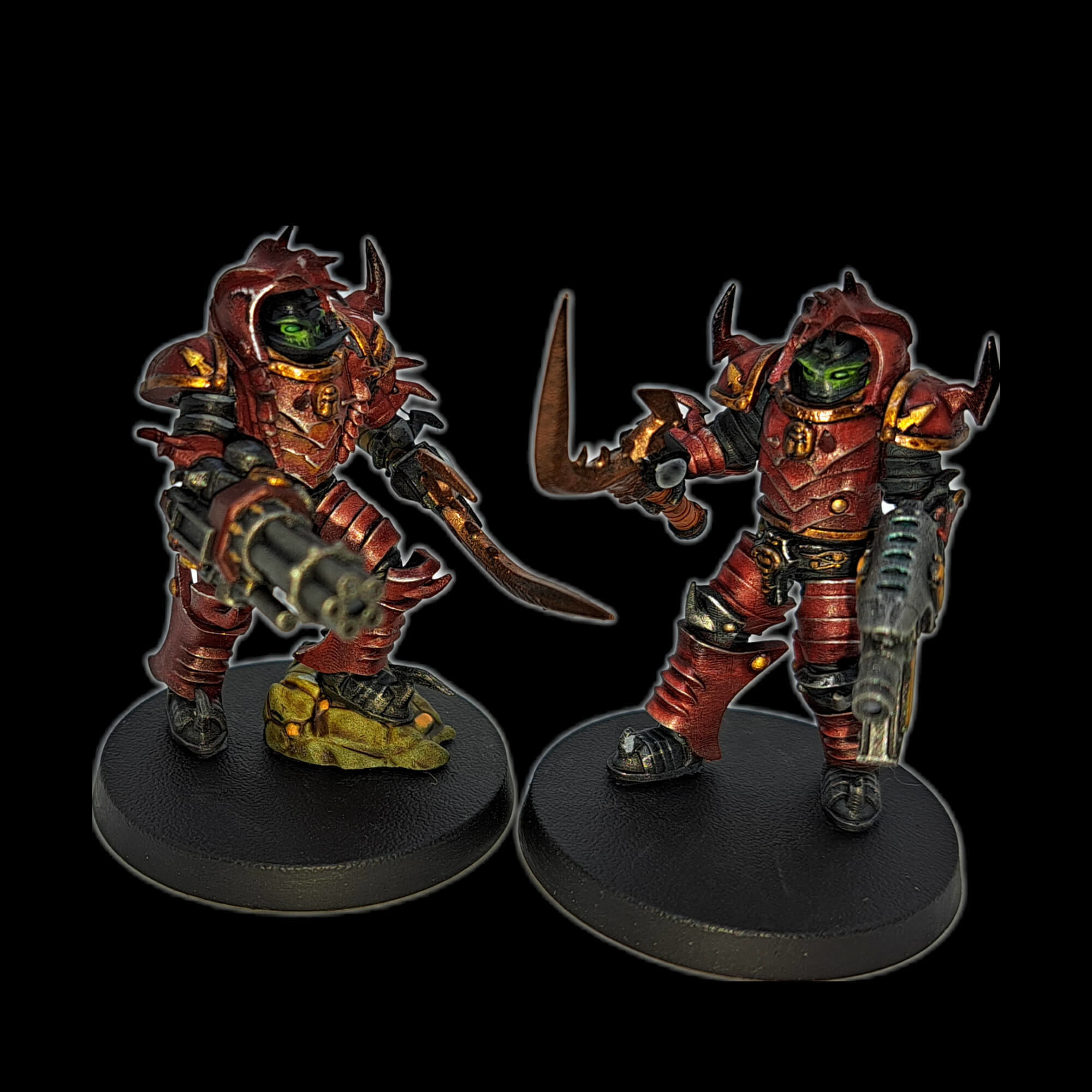 Beetle Occult Terminators With Varied Weapon Options And Poses 3D print model_28