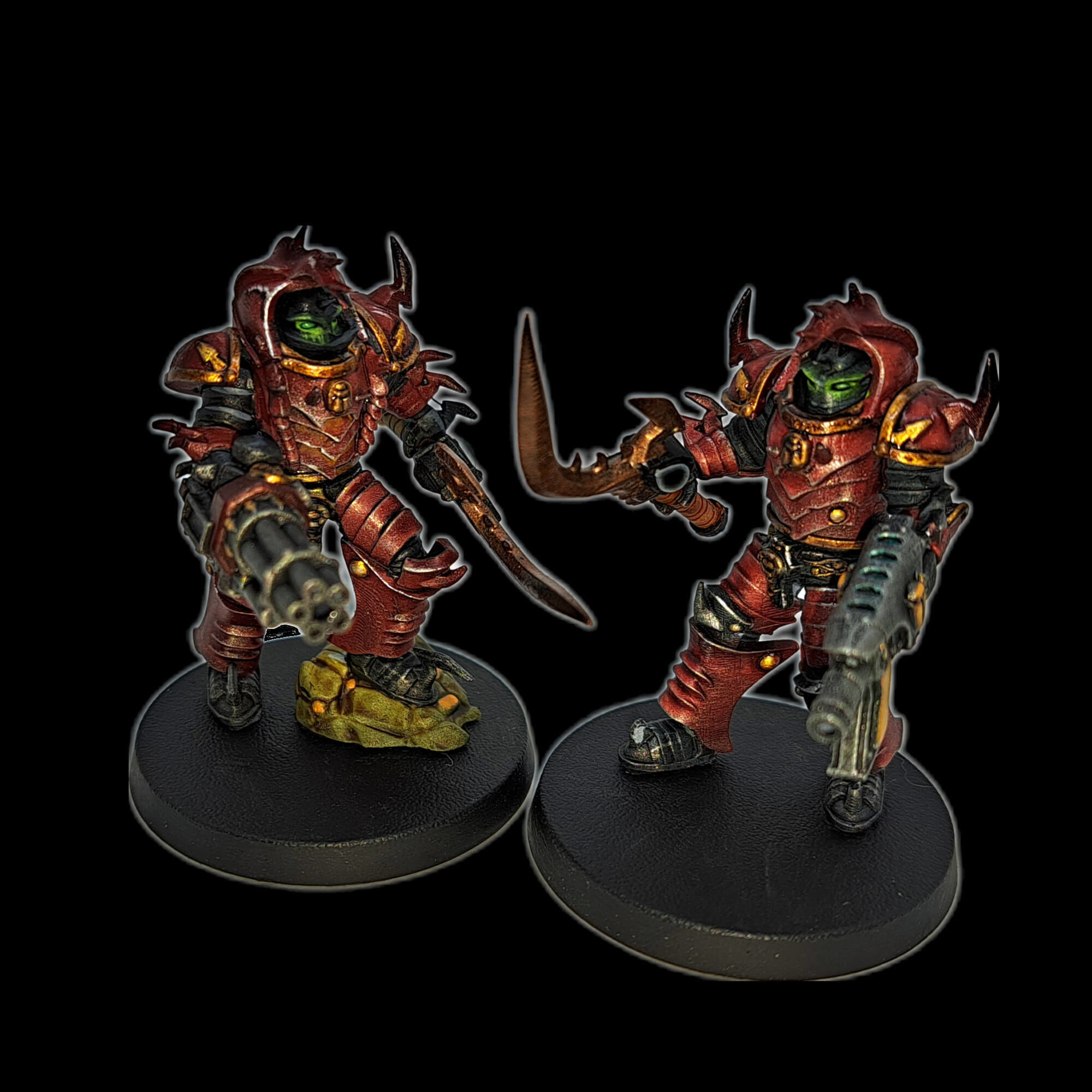 Beetle Occult Terminators With Varied Weapon Options And Poses 3D print model_26