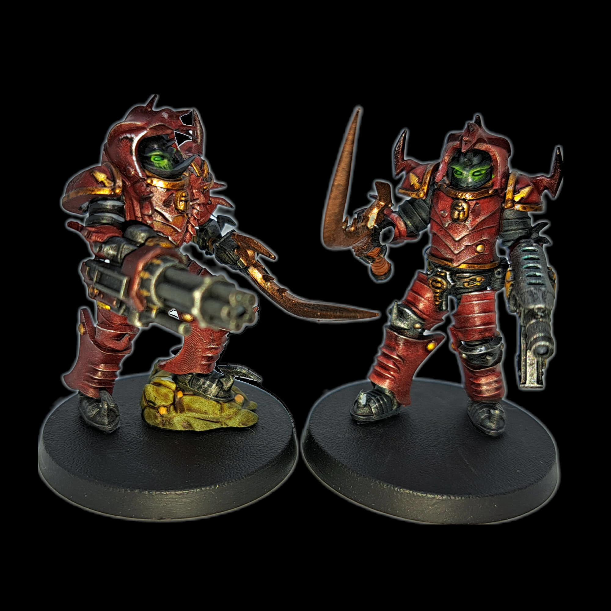 Beetle Occult Terminators With Varied Weapon Options And Poses 3D print model_31