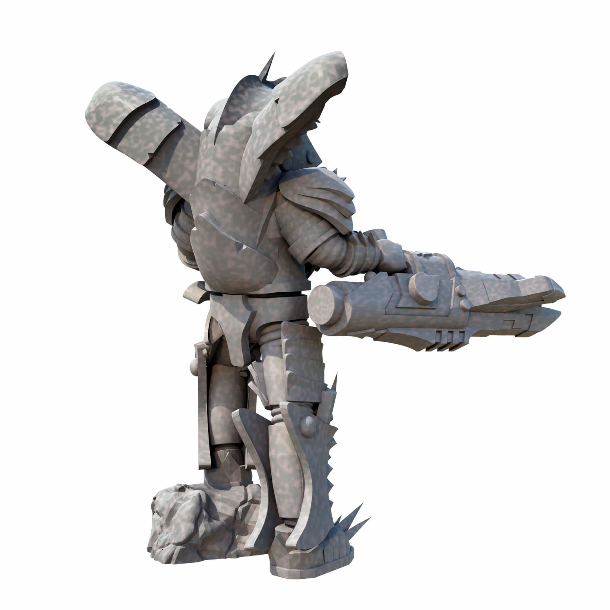 Beetle Occult Terminators With Varied Weapon Options And Poses 3D print model_12