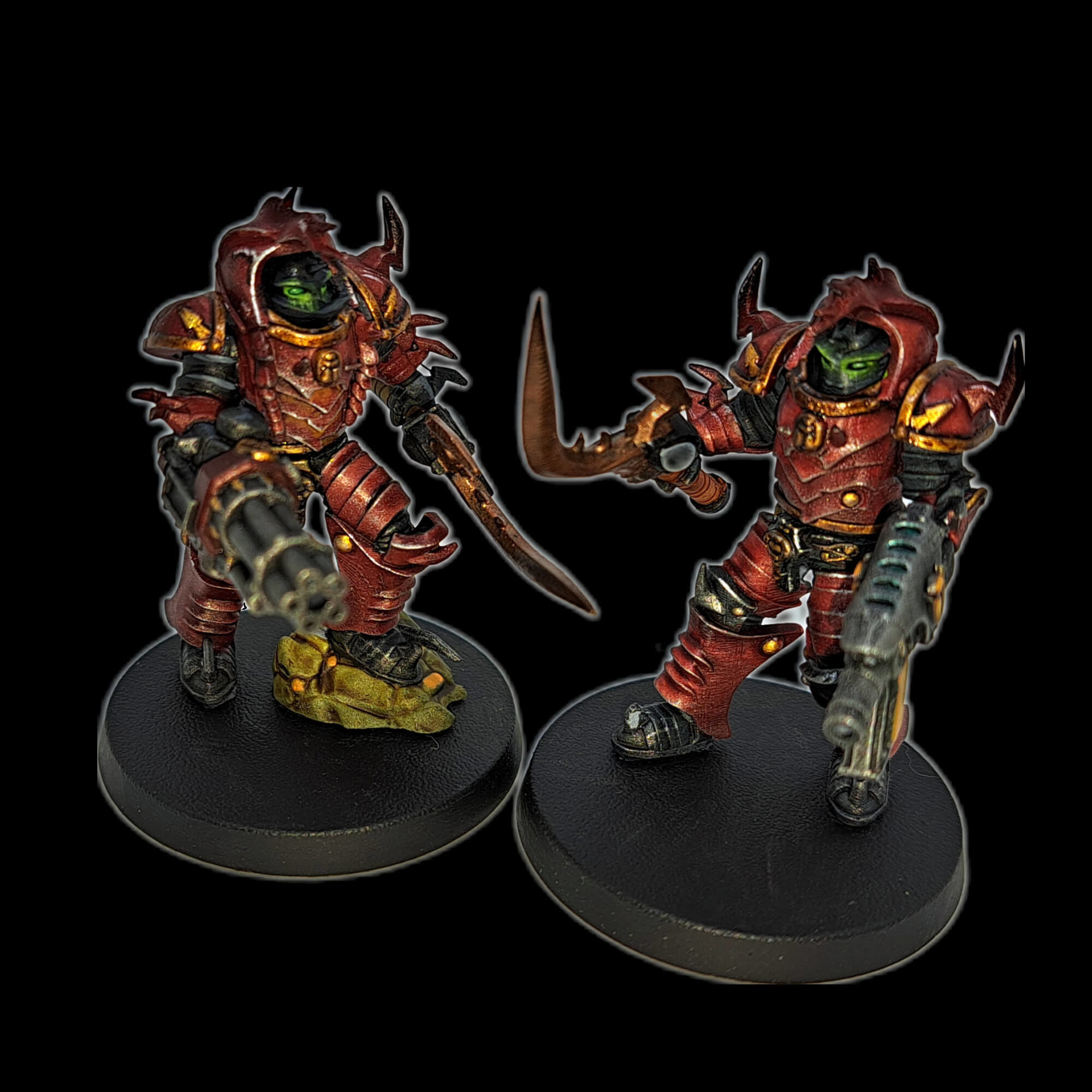 Beetle Occult Terminators With Varied Weapon Options And Poses 3D print model_27