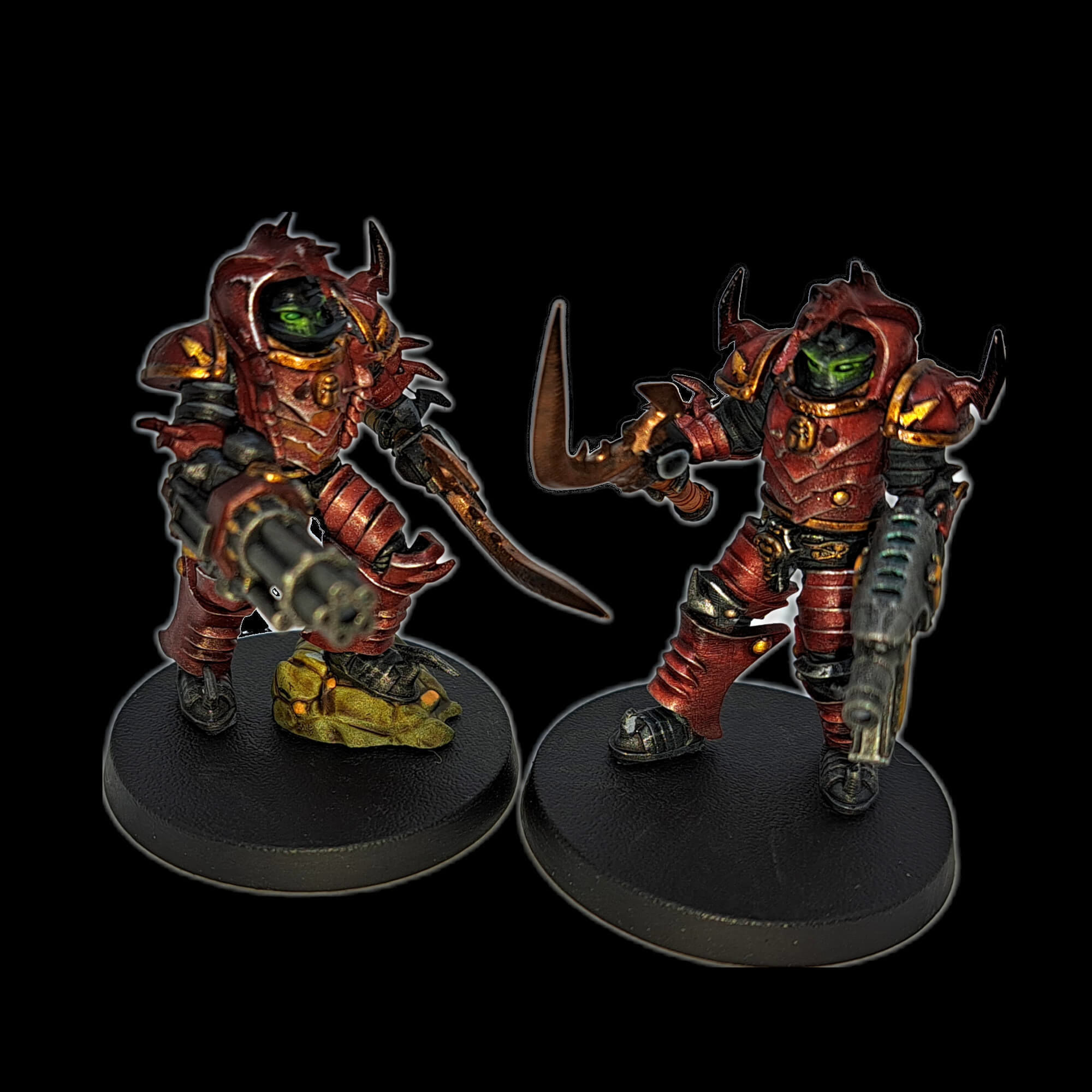 Beetle Occult Terminators With Varied Weapon Options And Poses 3D print model_30
