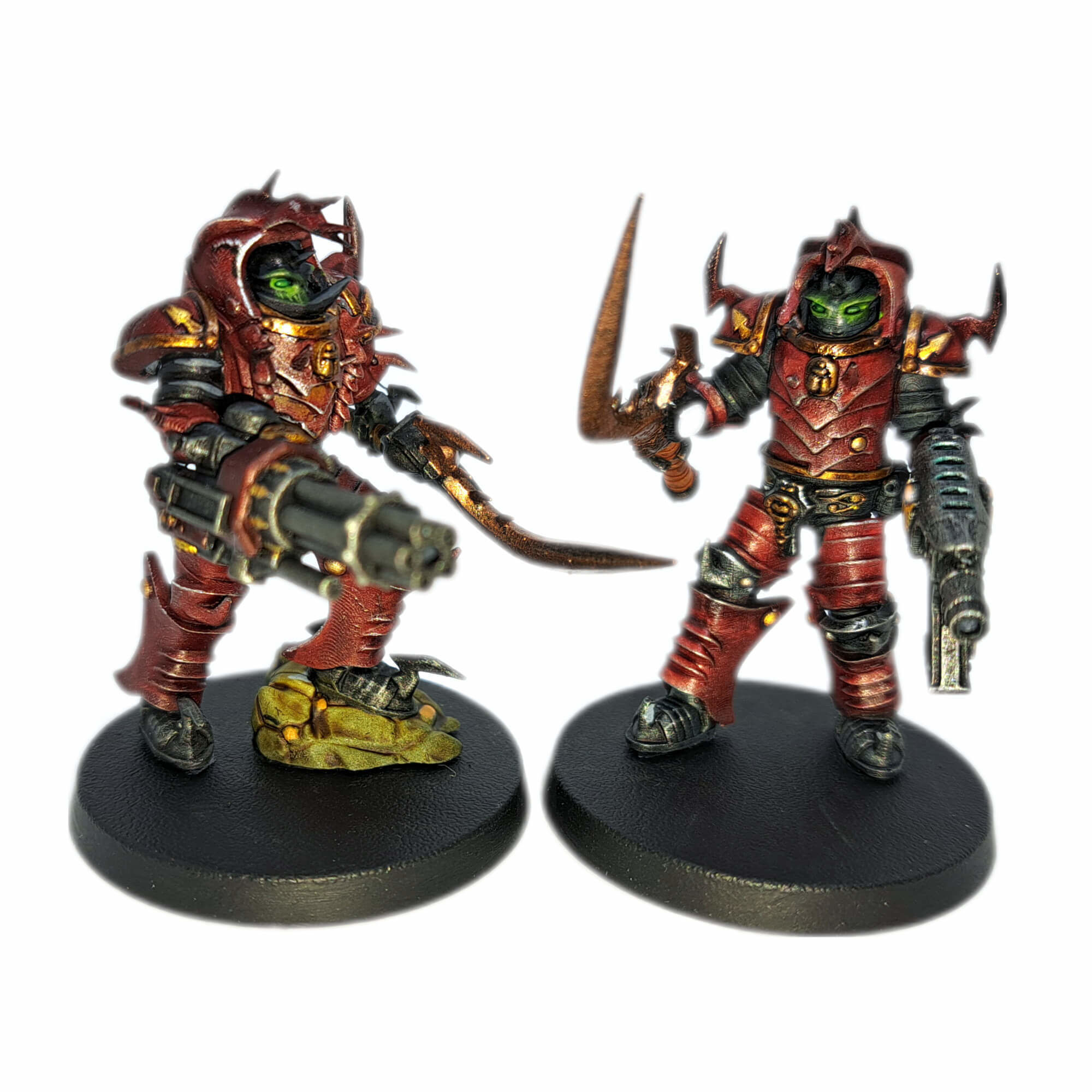 Beetle Occult Terminators With Varied Weapon Options And Poses 3D print model_22
