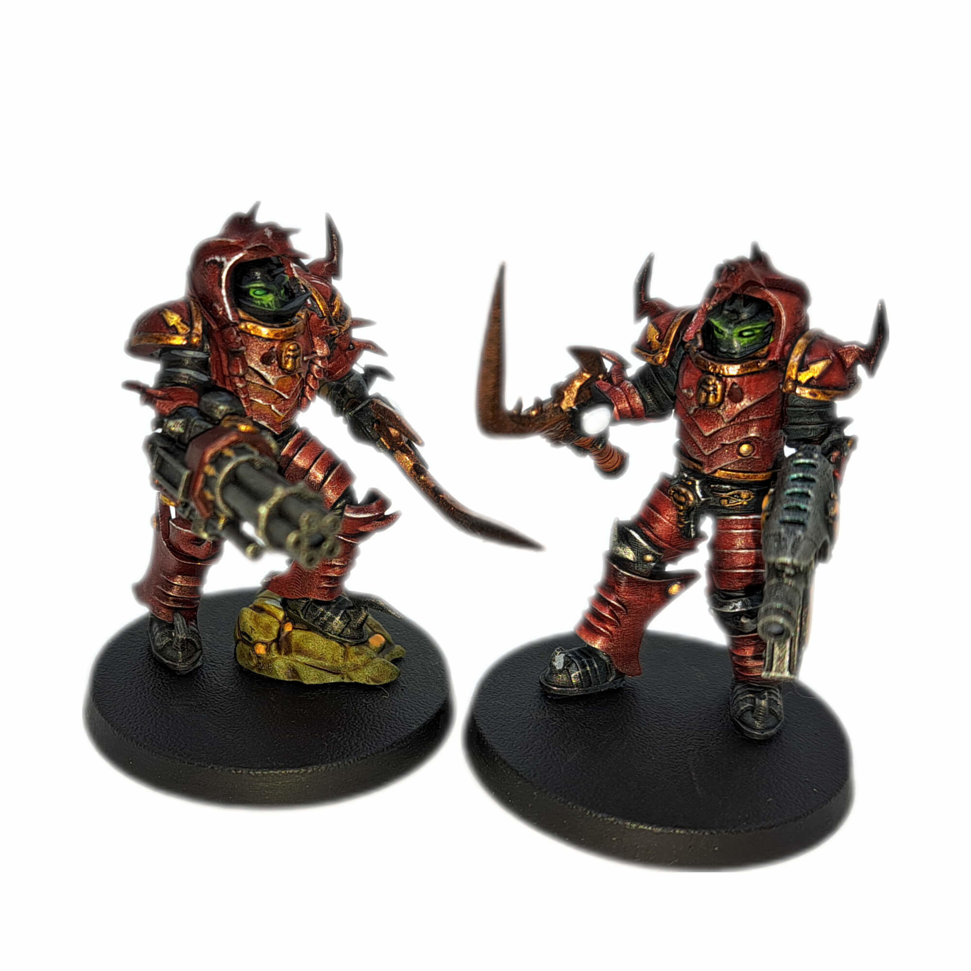 Beetle Occult Terminators With Varied Weapon Options And Poses 3D print model_32