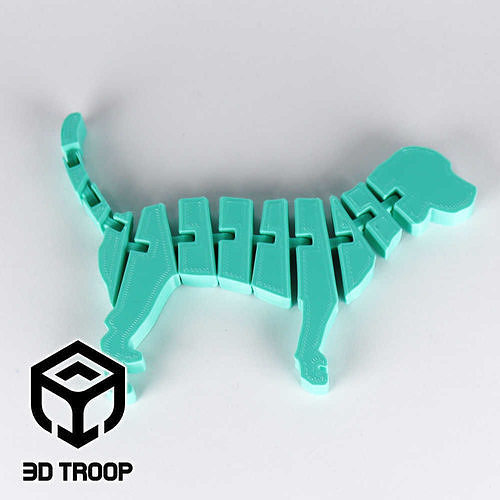 DOG FLEX 2 Free 3D print model