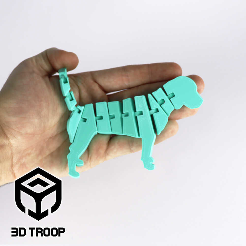 DOG FLEX 2 Free 3D print model_3