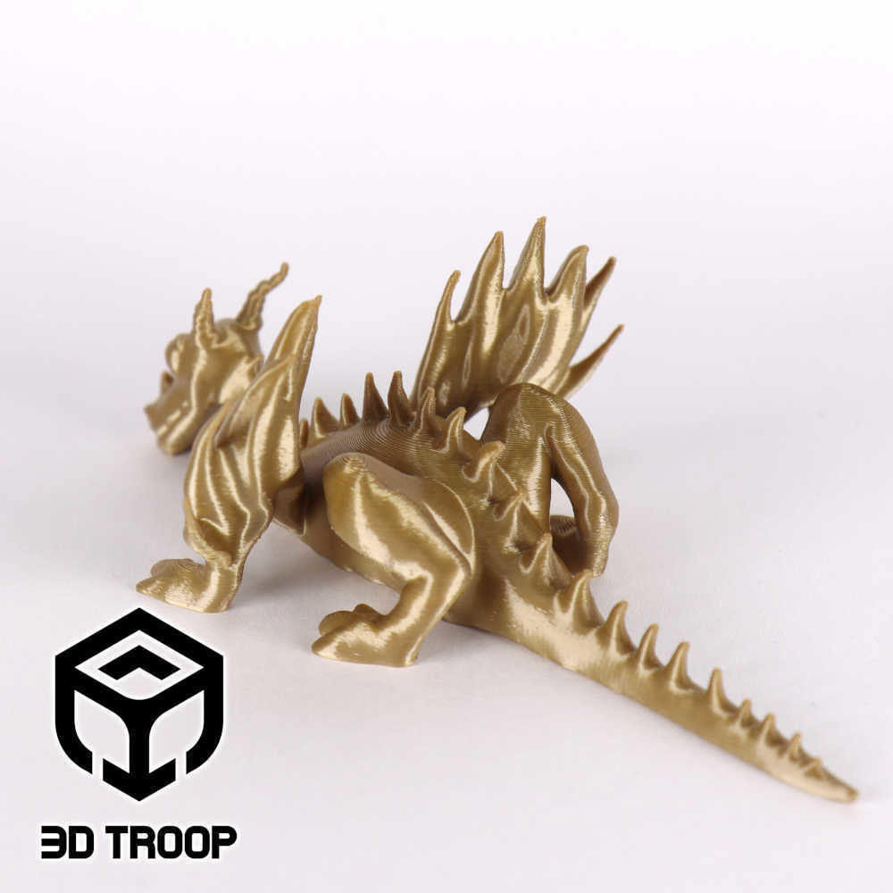 ARTICULATED DRAGON 3D print model_16