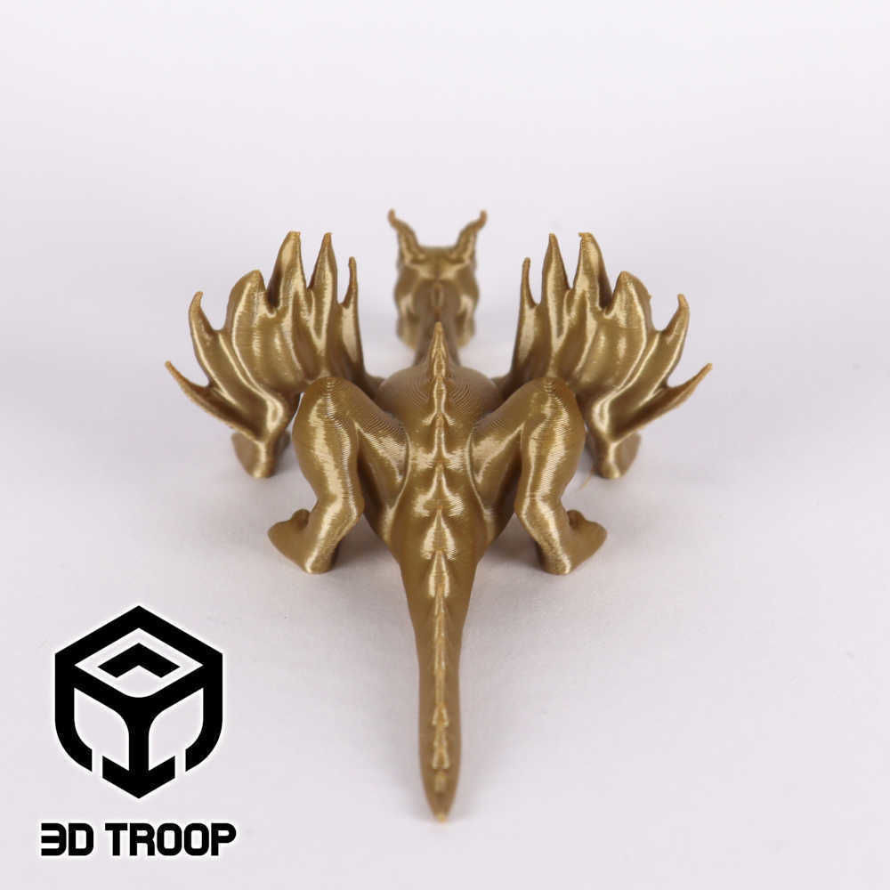 ARTICULATED DRAGON 3D print model_14
