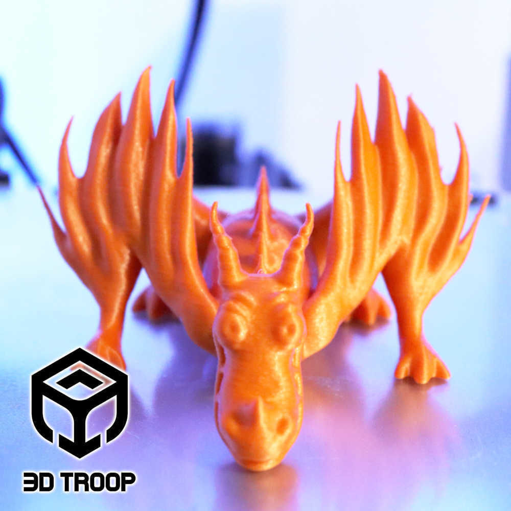 ARTICULATED DRAGON 3D print model_12