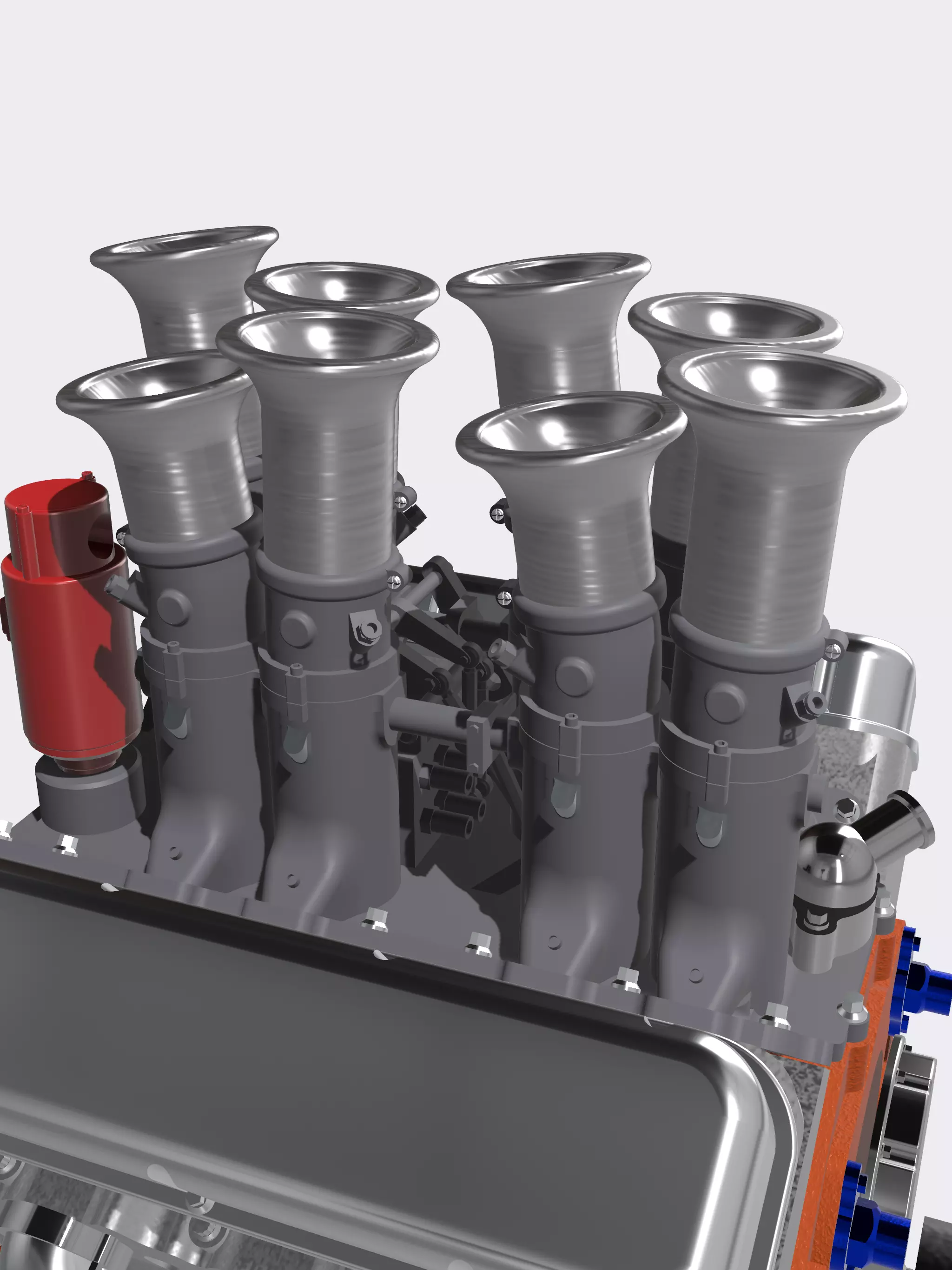 Kinsler Injection Intake Manifold N Magneto 3D print model