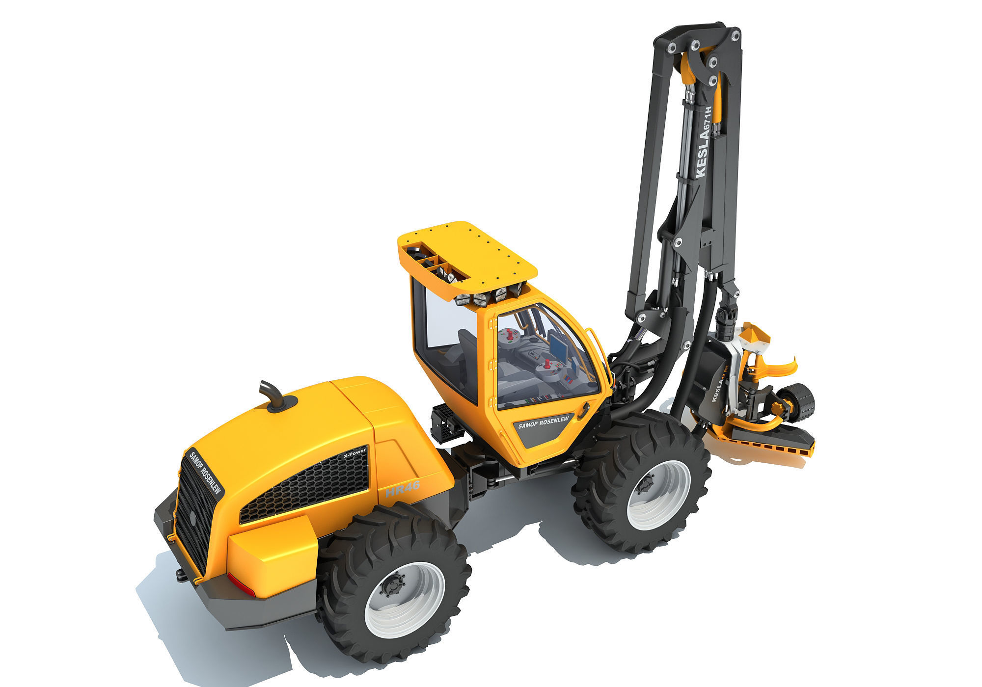 Sampo Forest Machine 3D model_6