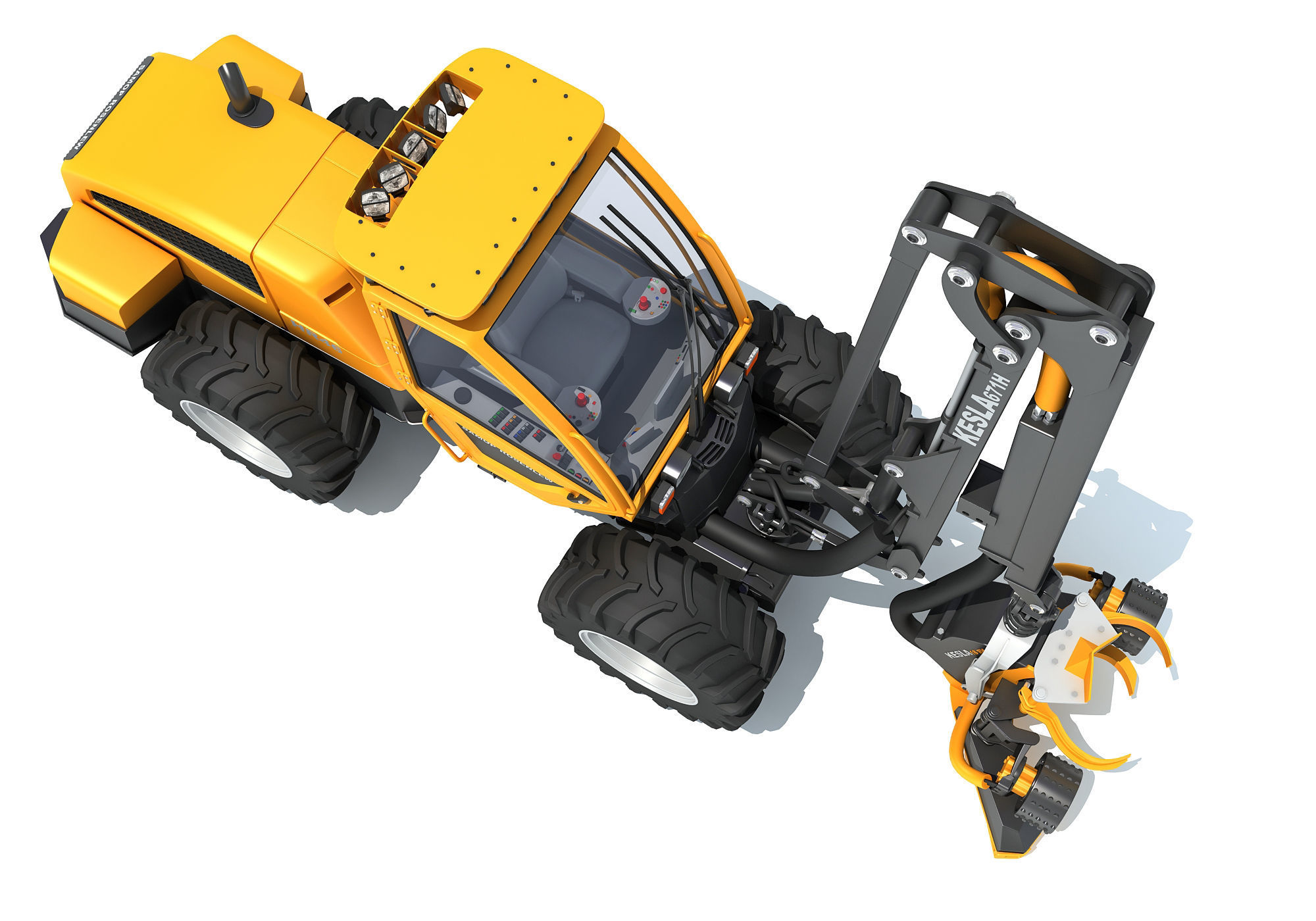 Sampo Forest Machine 3D model_17