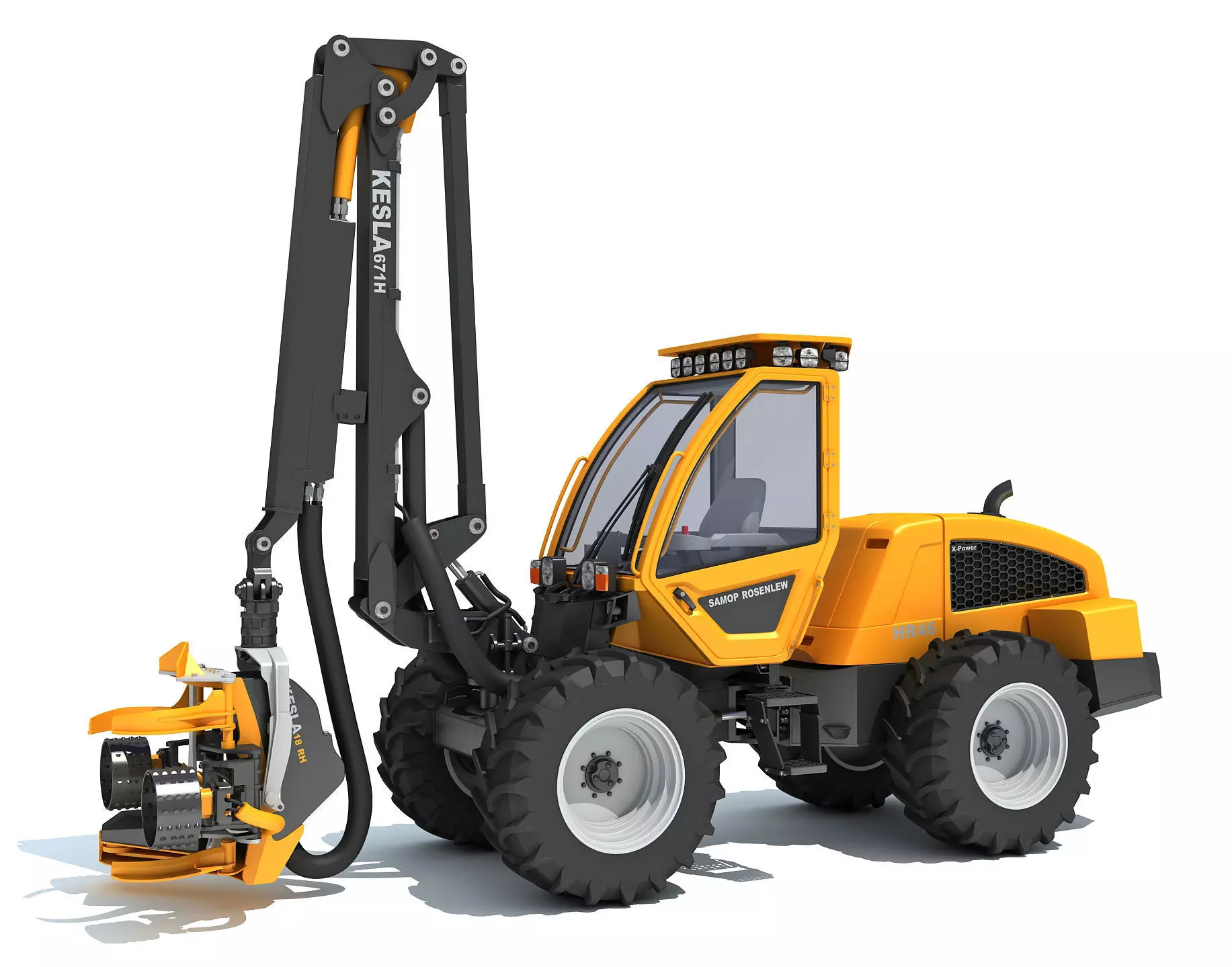 Sampo Forest Machine 3D model_0