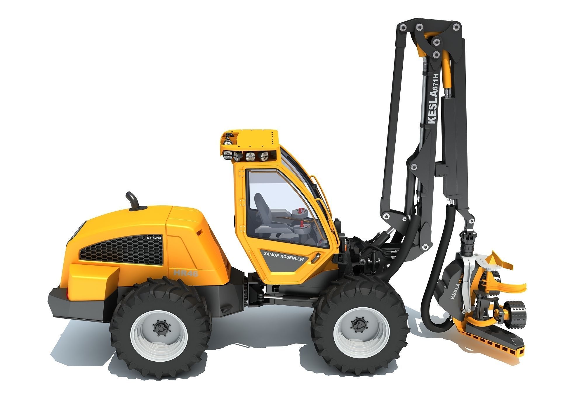 Sampo Forest Machine 3D model_7