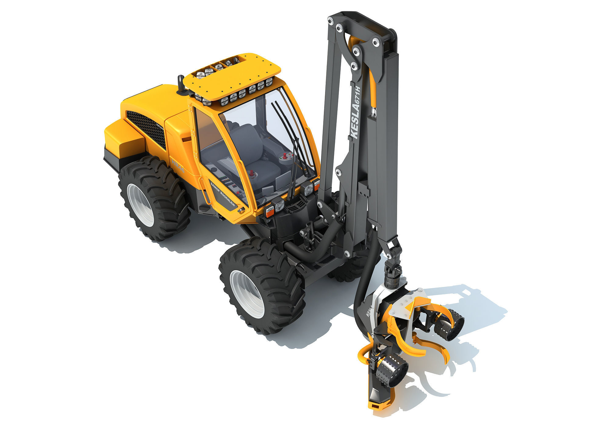 Sampo Forest Machine 3D model_10