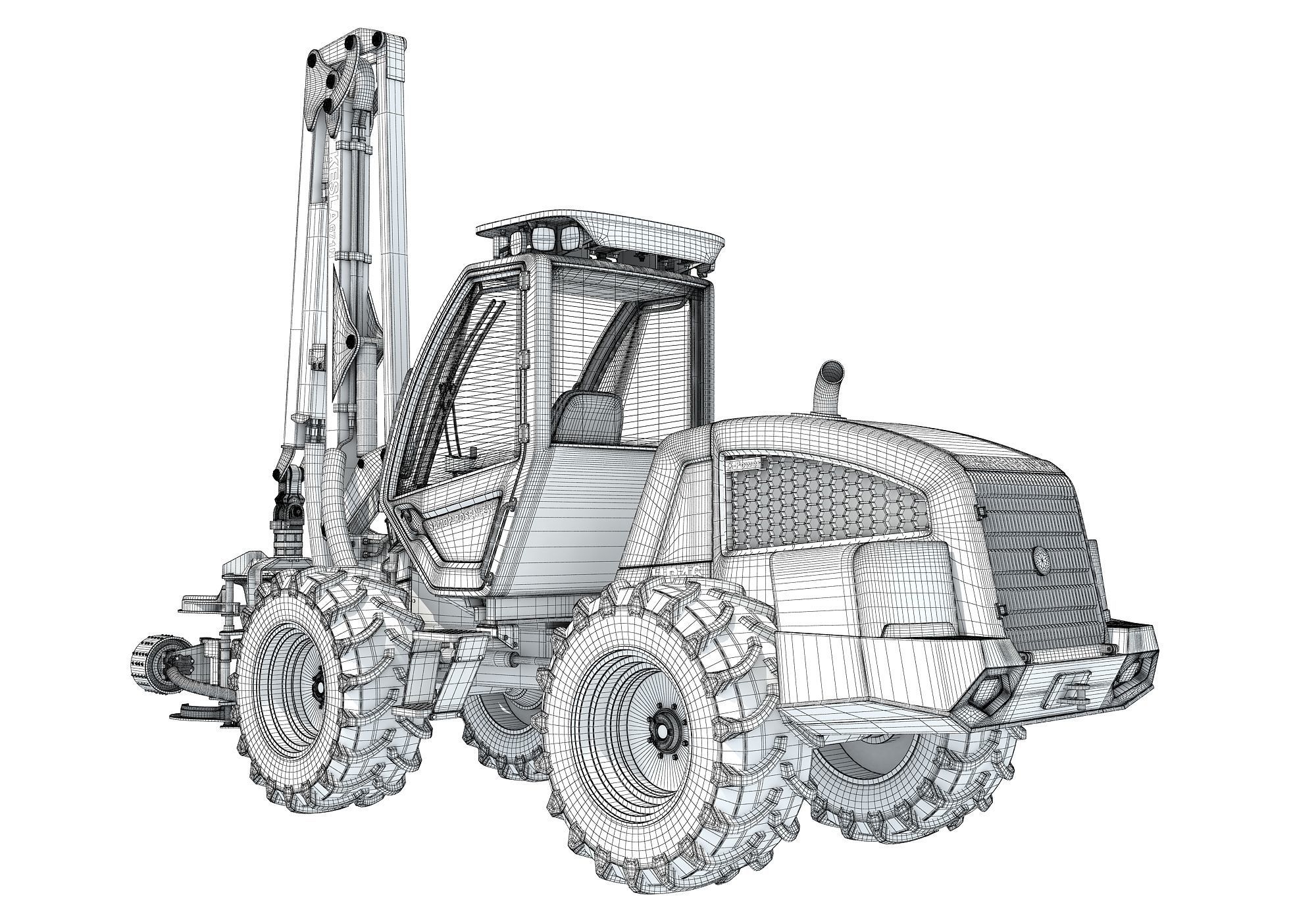 Sampo Forest Machine 3D model_19