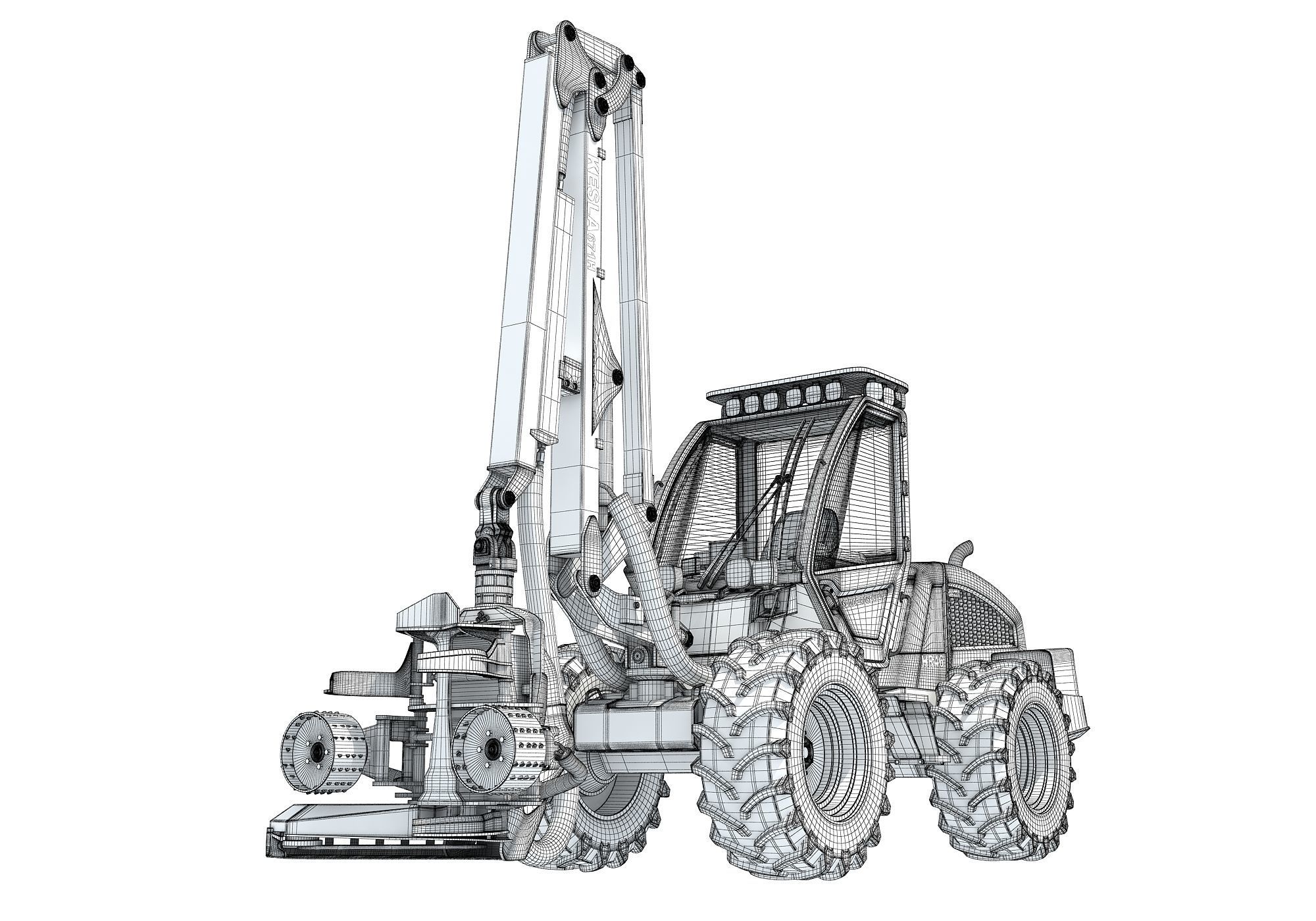 Sampo Forest Machine 3D model_22