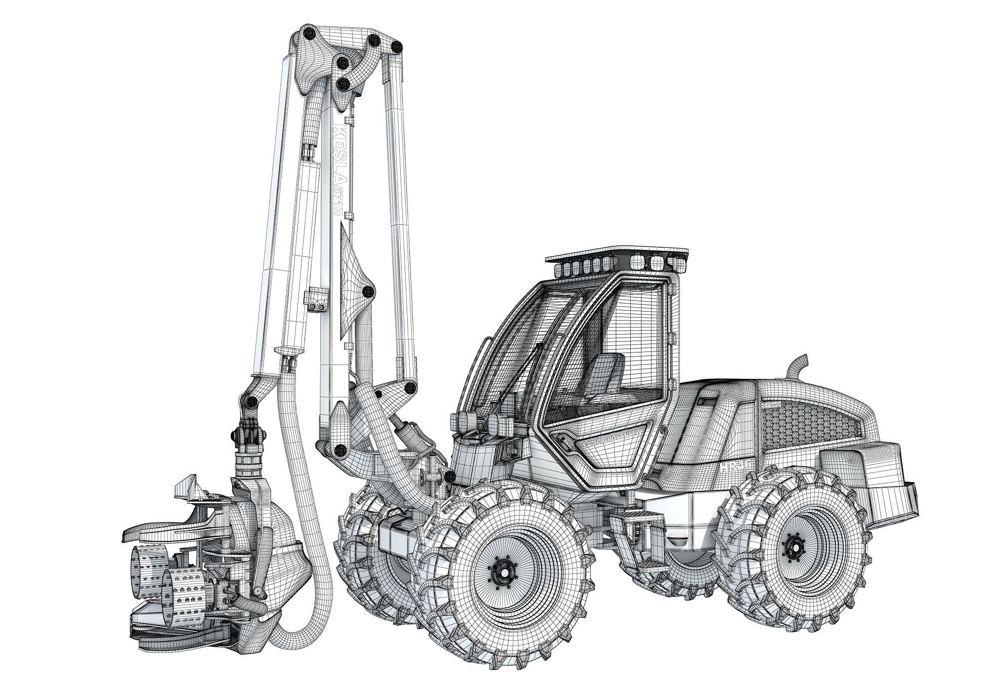 Sampo Forest Machine 3D model_18