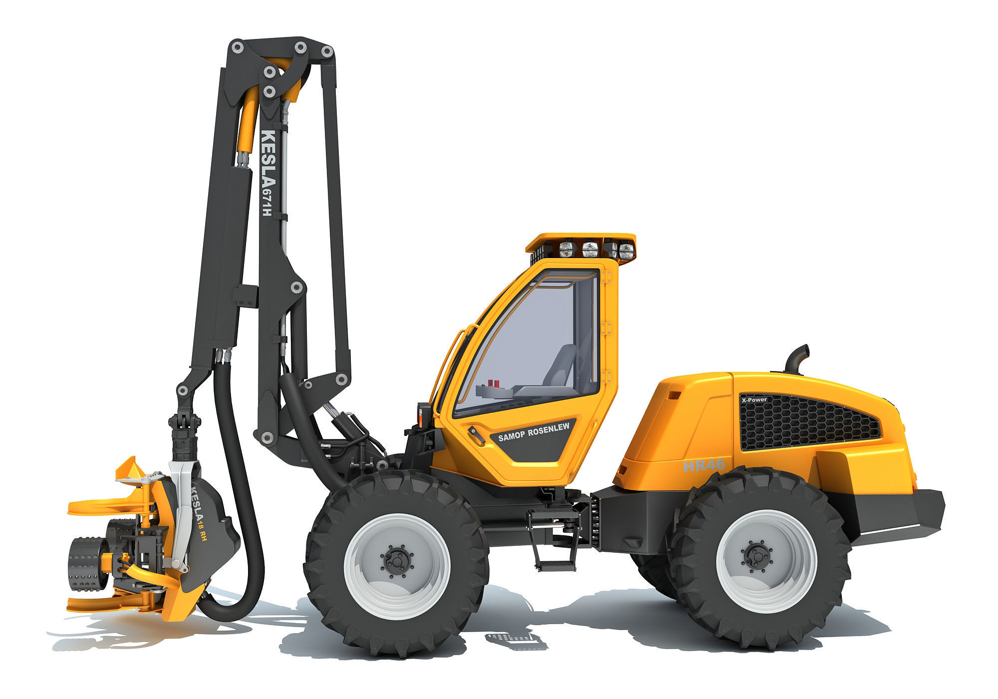Sampo Forest Machine 3D model_1