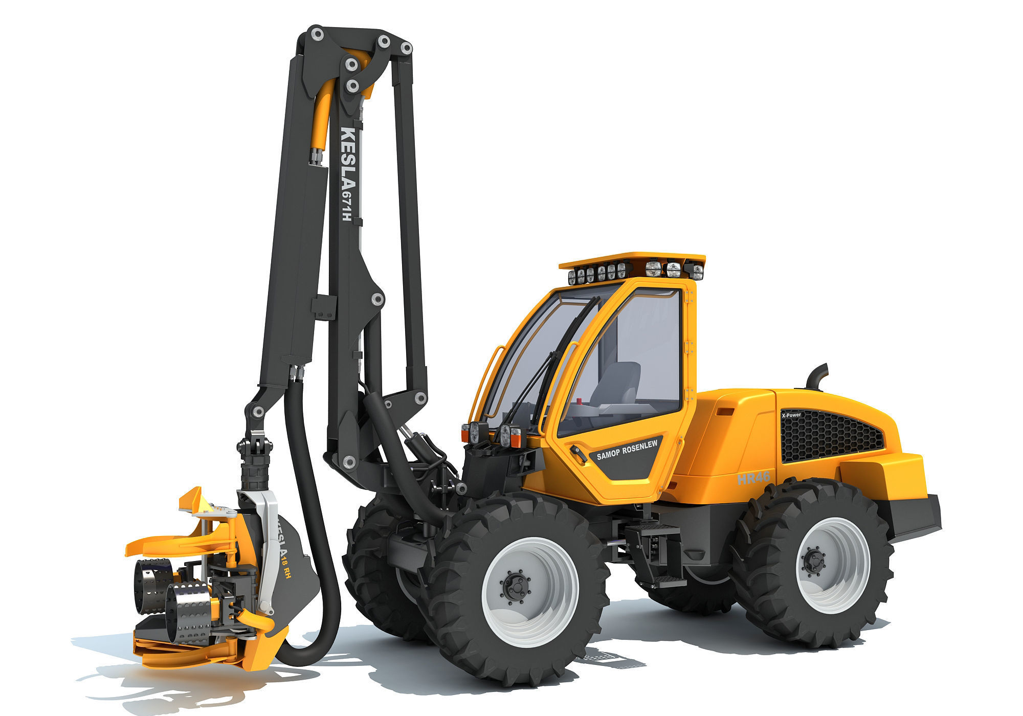 Sampo Forest Machine 3D model_9