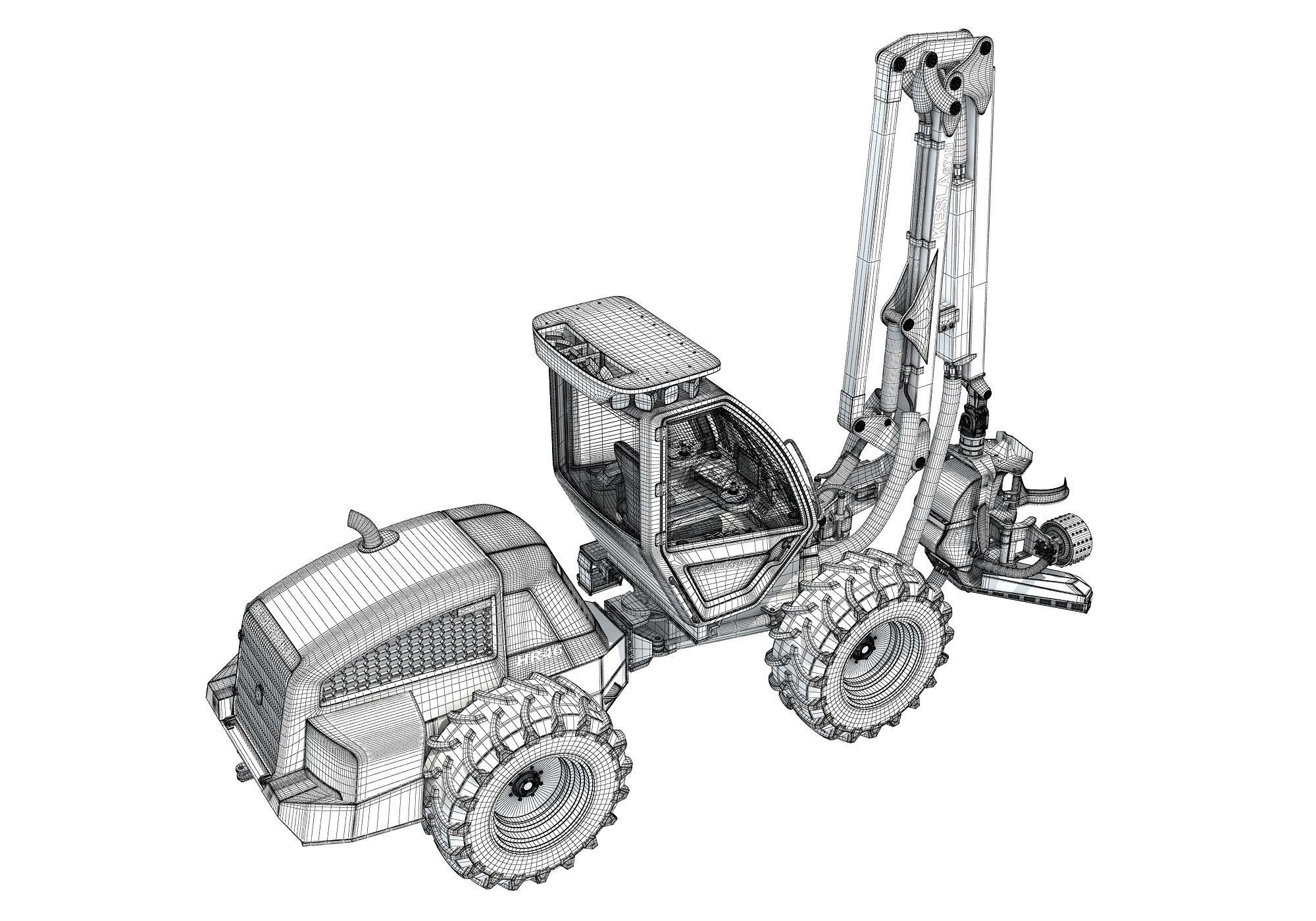 Sampo Forest Machine 3D model_20