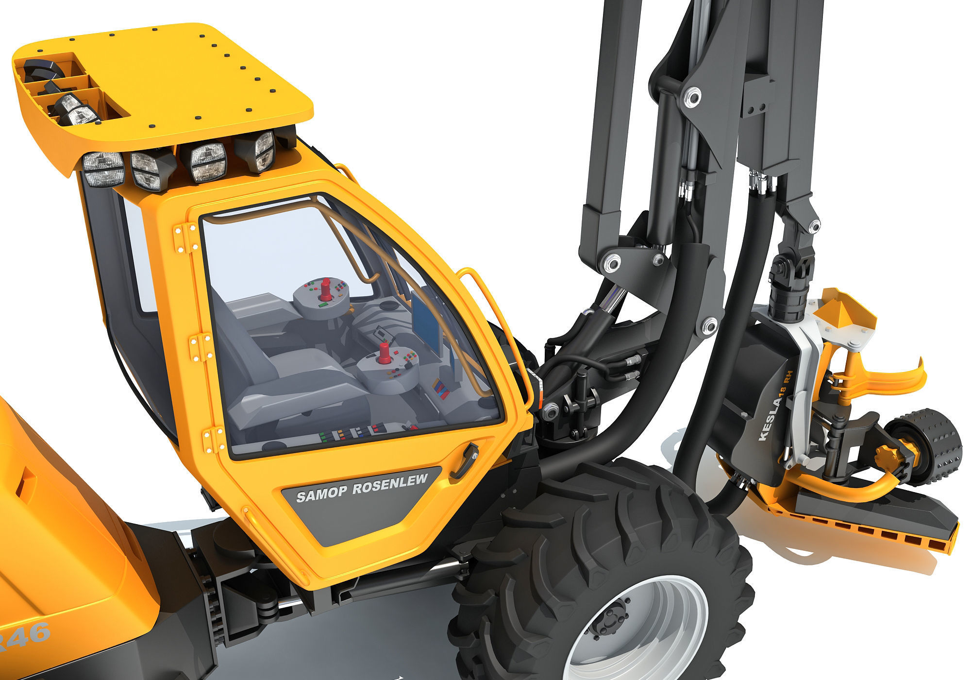 Sampo Forest Machine 3D model_16
