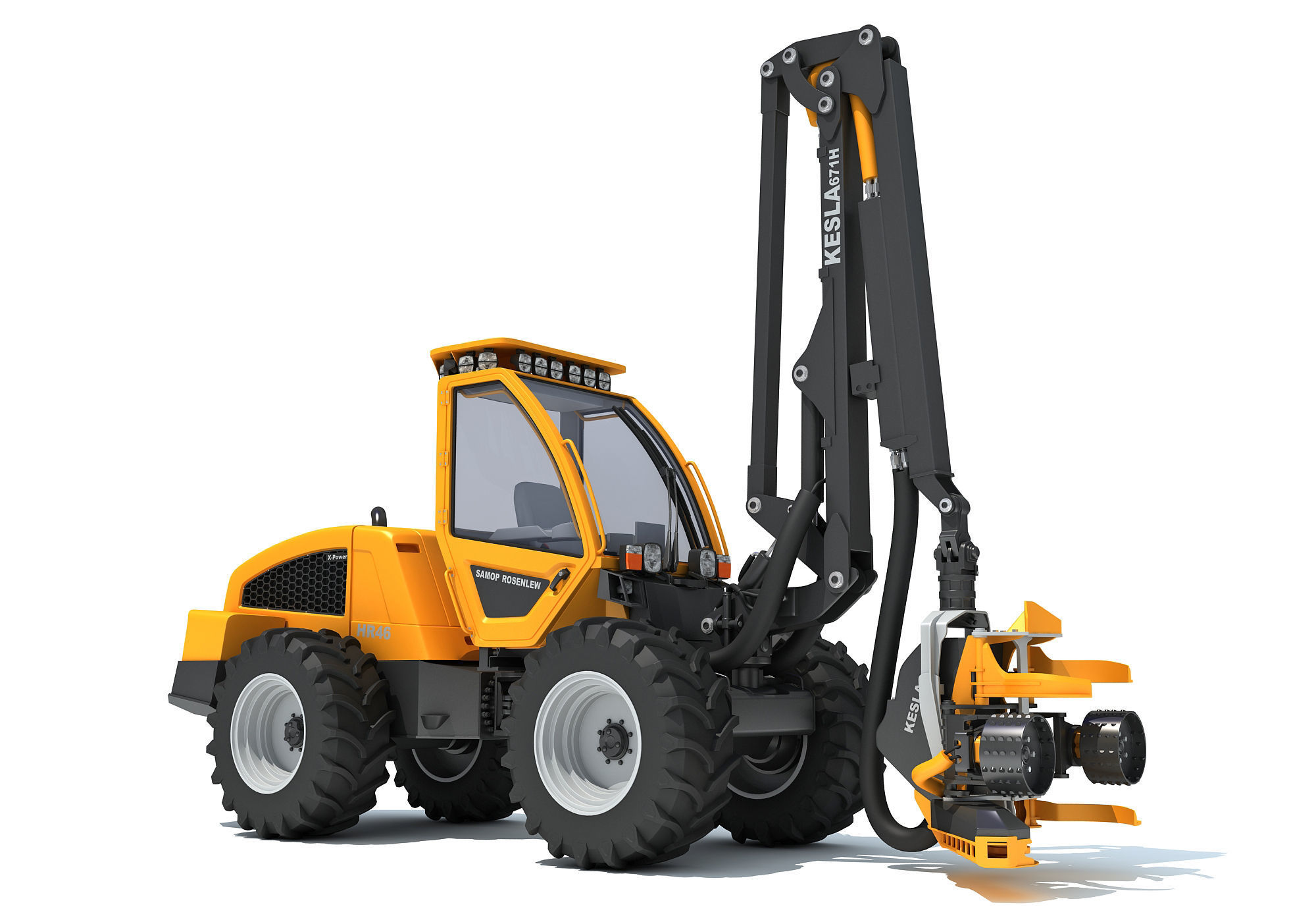 Sampo Forest Machine 3D model_8