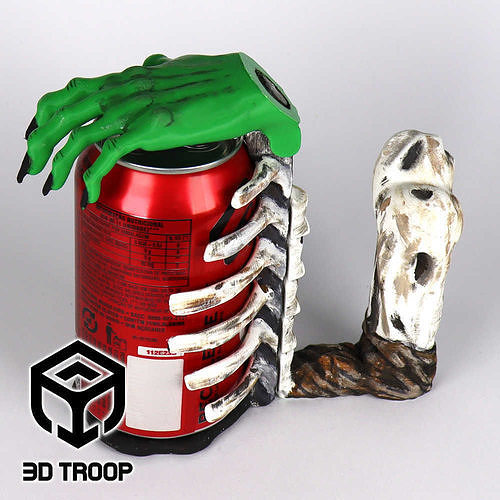 HALLOWEEN CAN HOLDER 3D print model