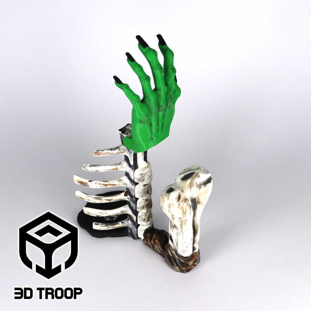HALLOWEEN CAN HOLDER 3D print model_3