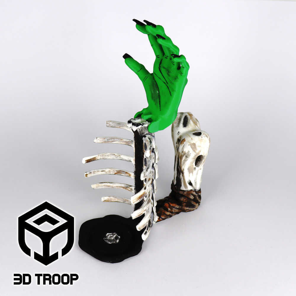 HALLOWEEN CAN HOLDER 3D print model_2