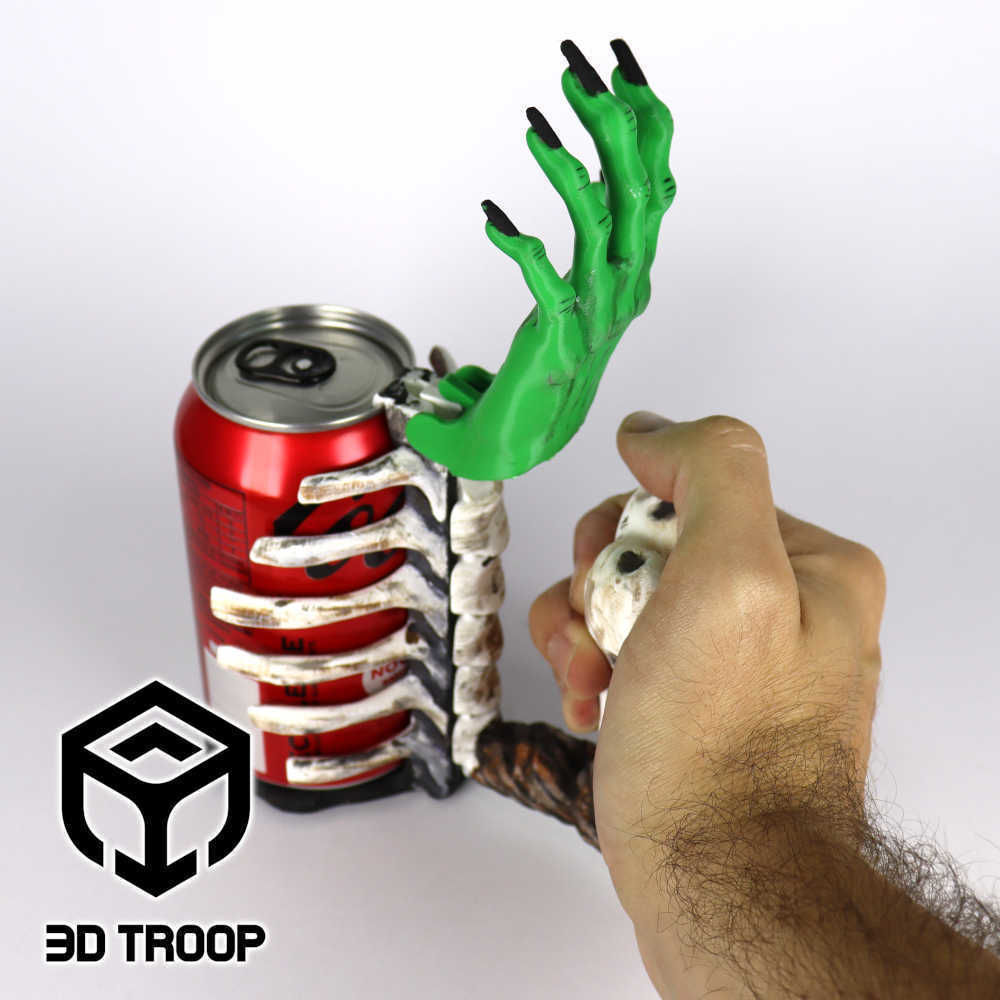 HALLOWEEN CAN HOLDER 3D print model_7