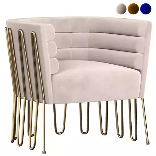 Jonathan Adler Maxime Club Chair 3D model