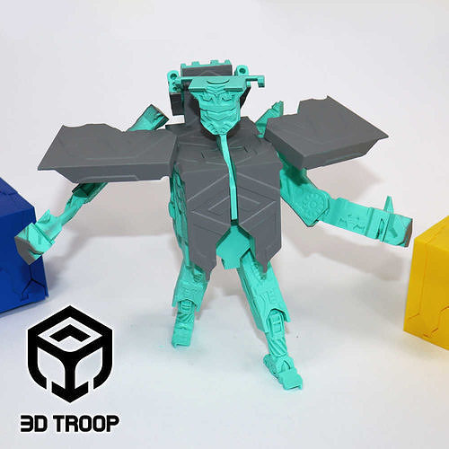 CUBOT PRINT-IN-PLACE 3D print model