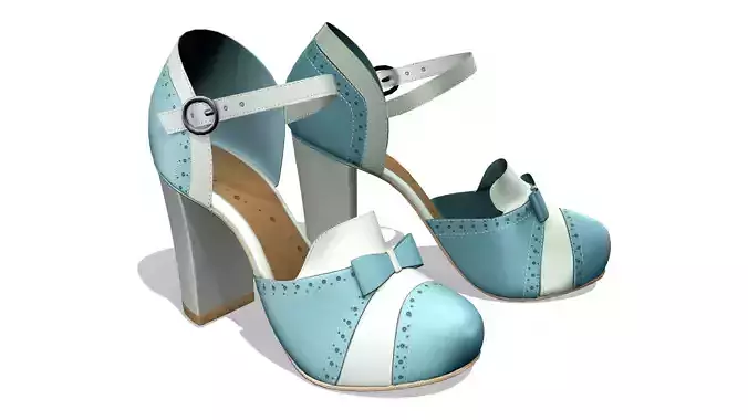 Retro Vintage Heel Shoes