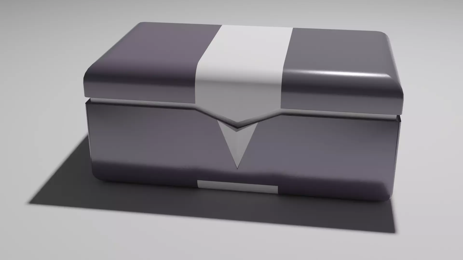 Future Chest 3D Model Free low-poly 3D model_0