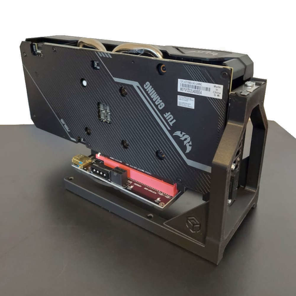 GPU RISER EXTERNAL SUPPORT 3D print model_3