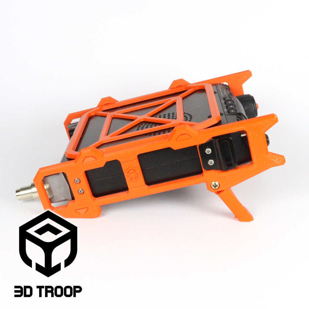 TRANSCEIVER FT-817 FT-818 PROTECTION FRAME 3D print model_4