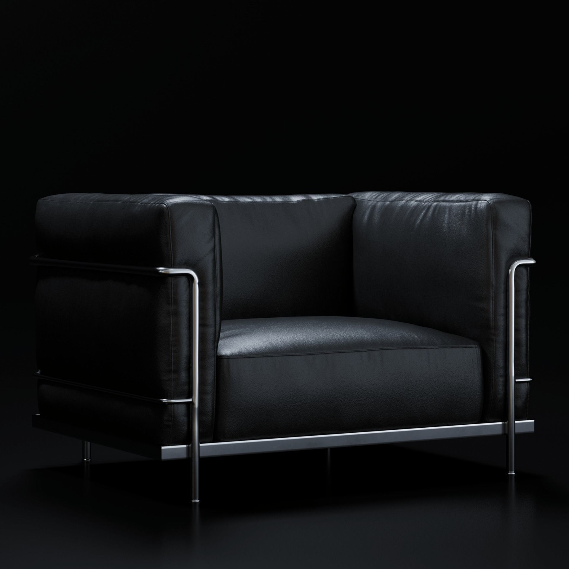 ANIMATION - Armchair Grand Confort 3D model_3